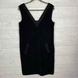 Lauren Ralph Lauren Black Shift Dress Size 8